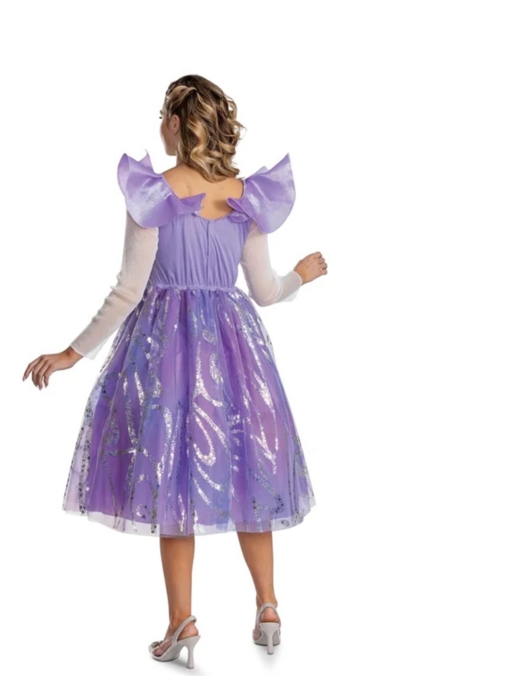NIB Wicked Glinda "For Good" Adult Halloween Costume Sz: 8/10 - Picture 6 of 7